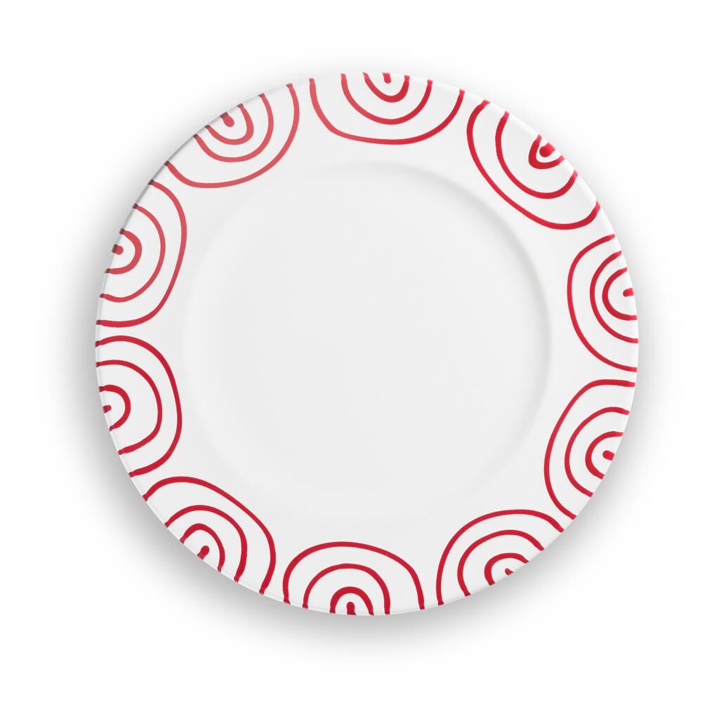 Gmundner Keramik Rotgeflammt, Speiseteller Gourmet (Ø 27cm)