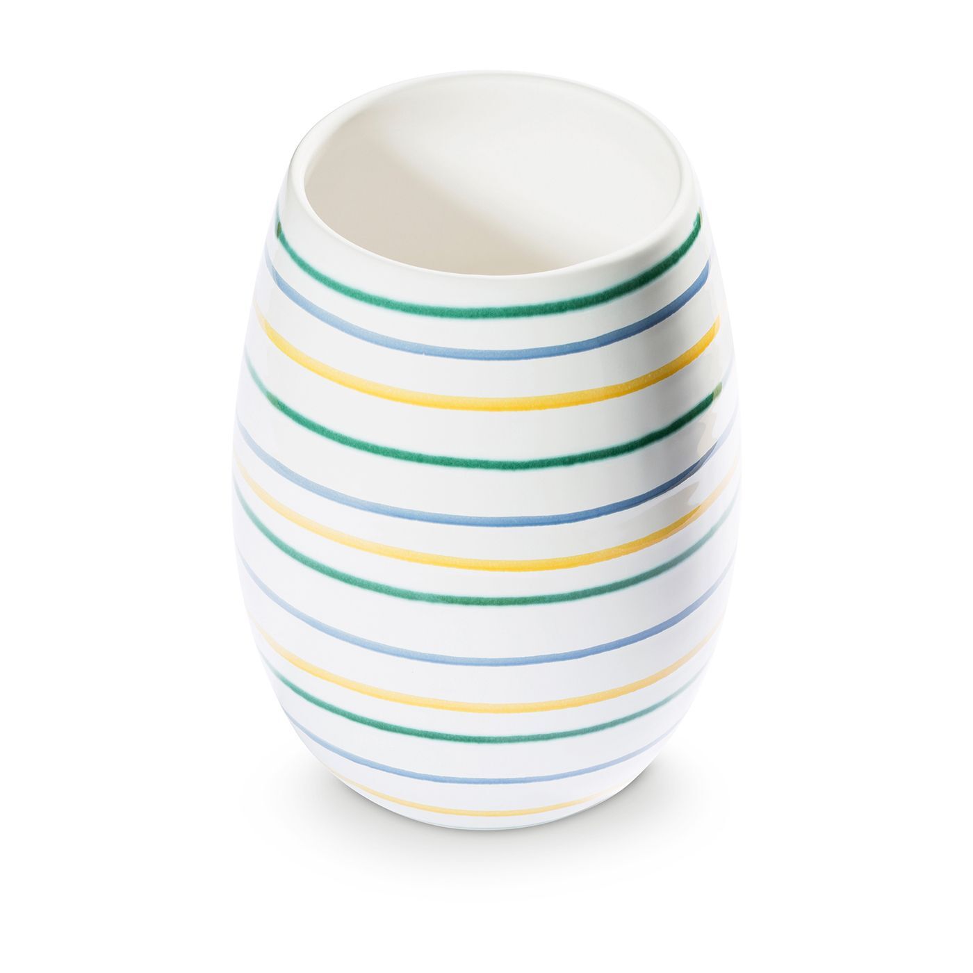 Gmundner Keramik Buntgeflammt, Vase (H: 21cm)