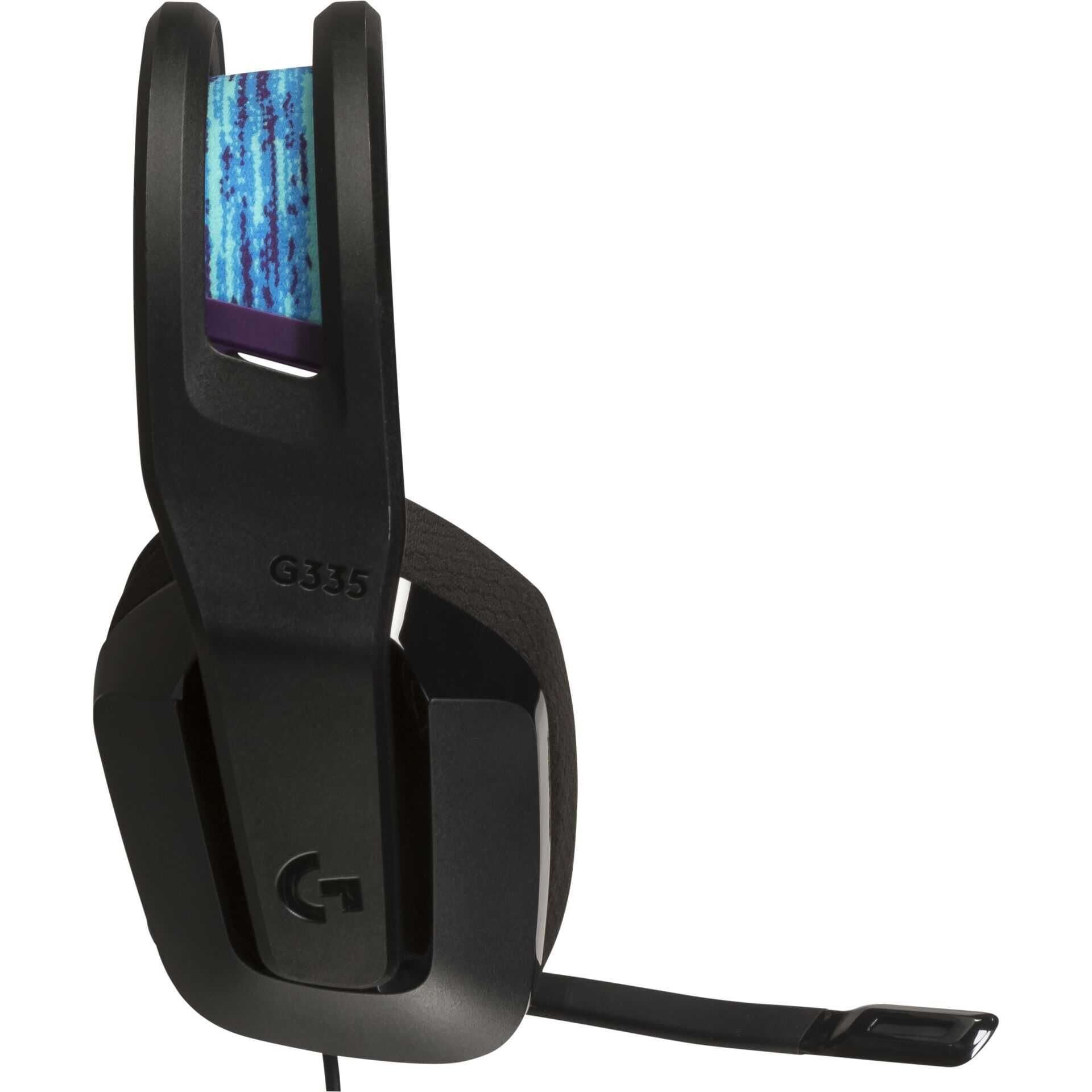 Logitech G G335 Wired Gaming Headset - Headset - ohrumschließend - kabelgebunden - 3,5 mm Stecker - Schwarz