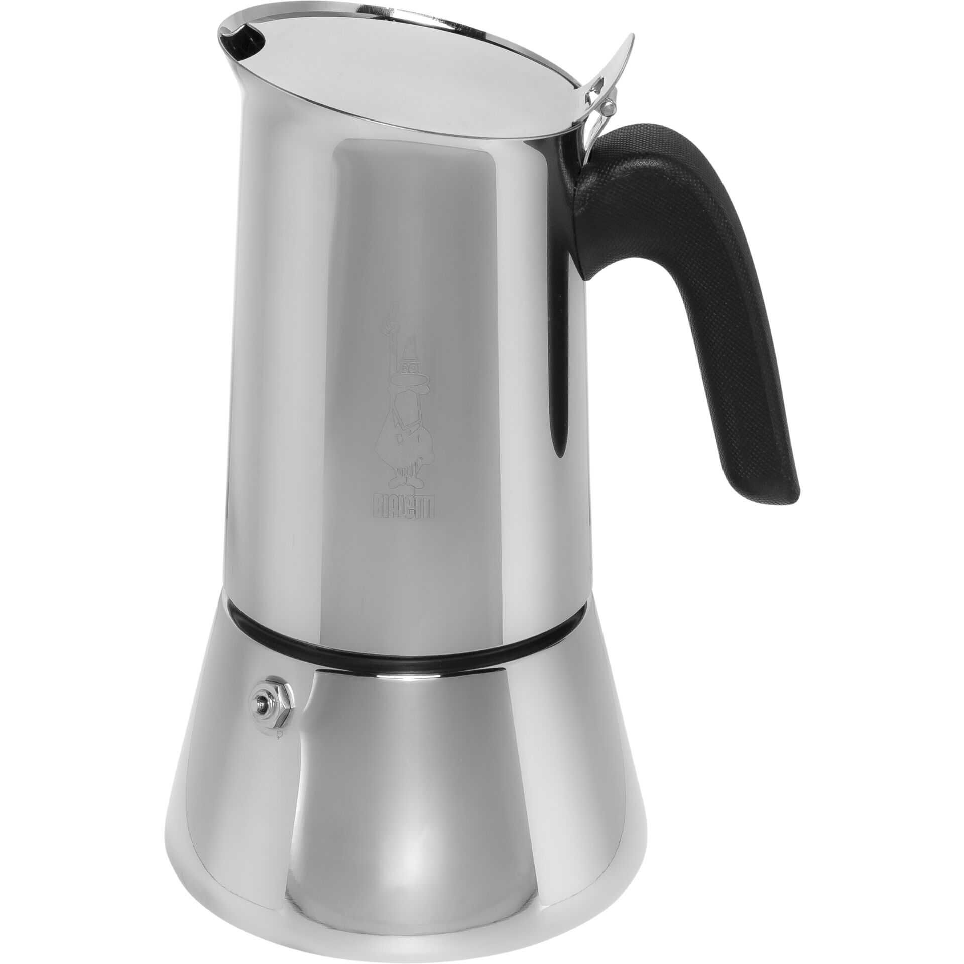 BIALETTI Espressobereiter Venus 10 Tassen Edelstahl