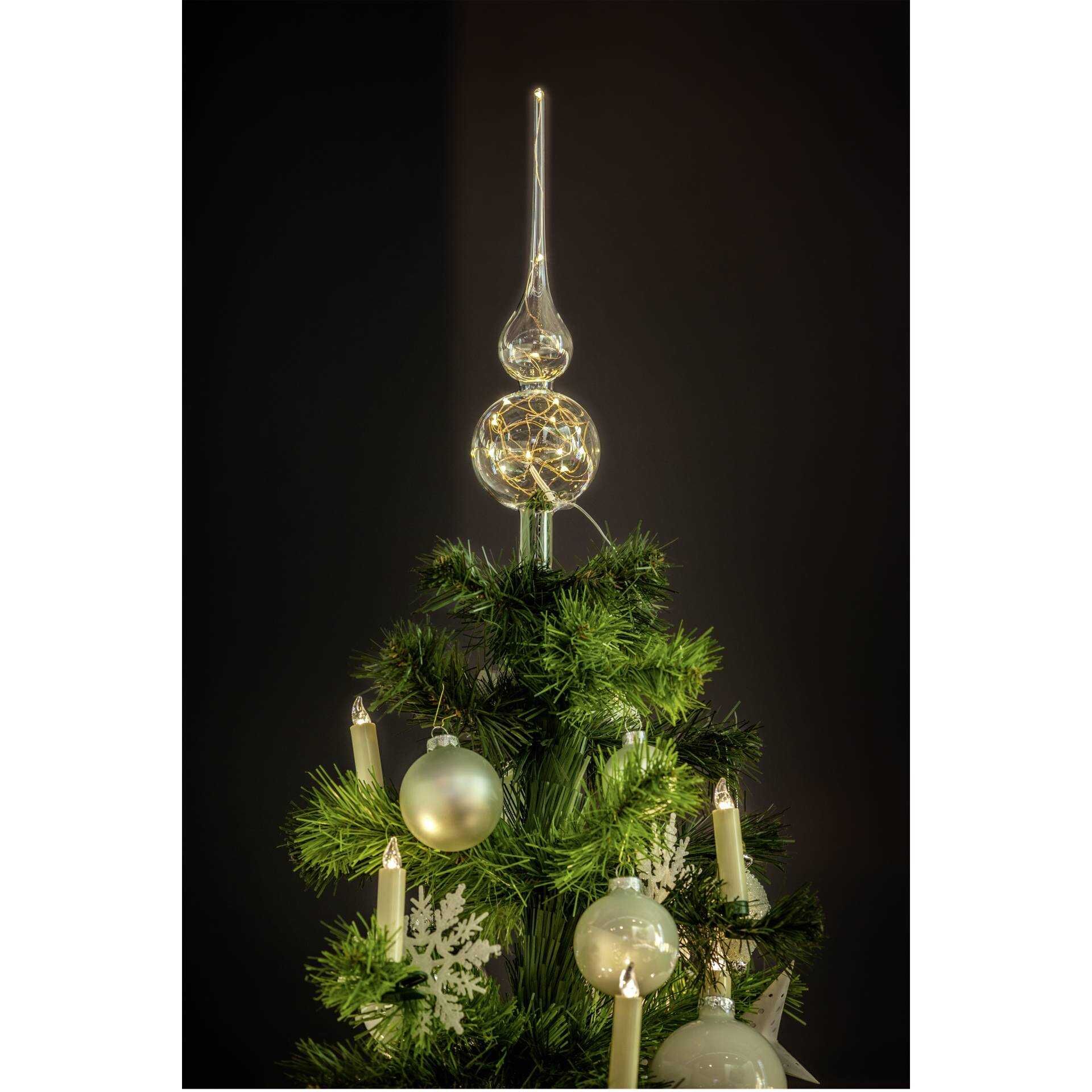 Krinner Lumix Tree Topper klar