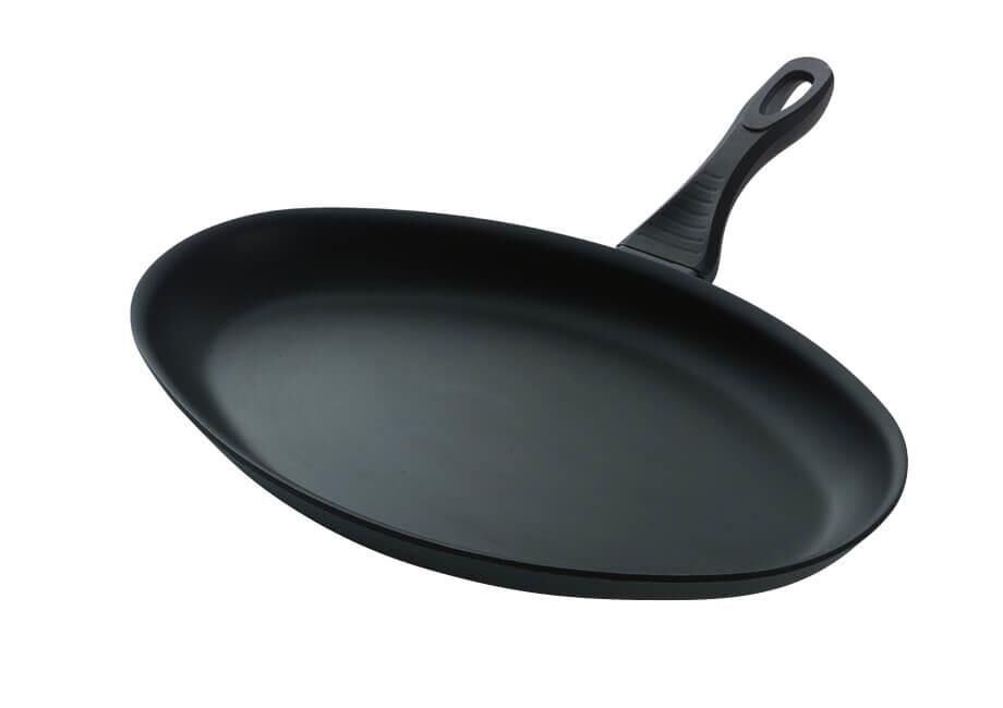 Kelomat Fischpfanne Aluminium Speziallegierung Emaille Antihaft