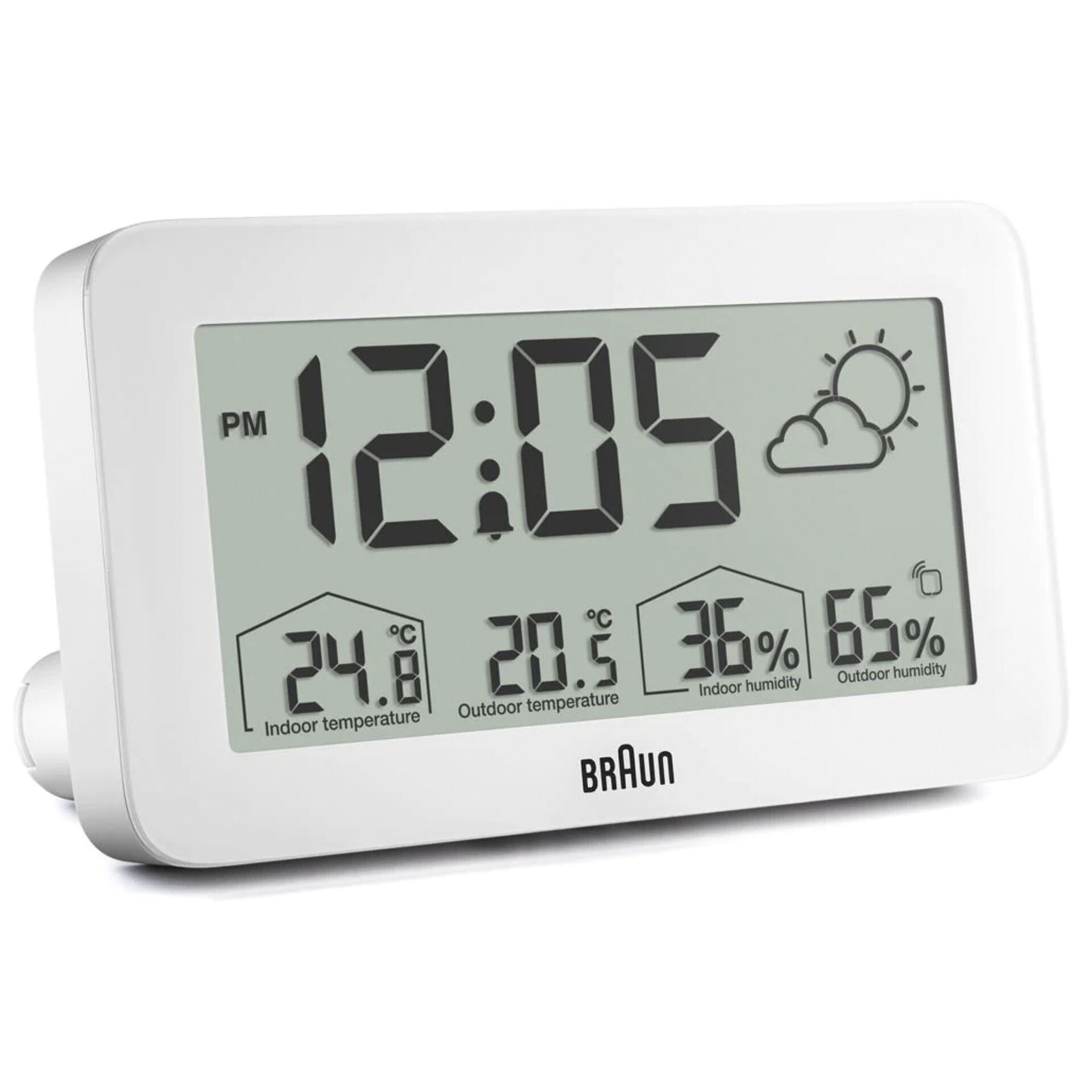 Braun BC 13 W DCF Funkwetterstation weiß