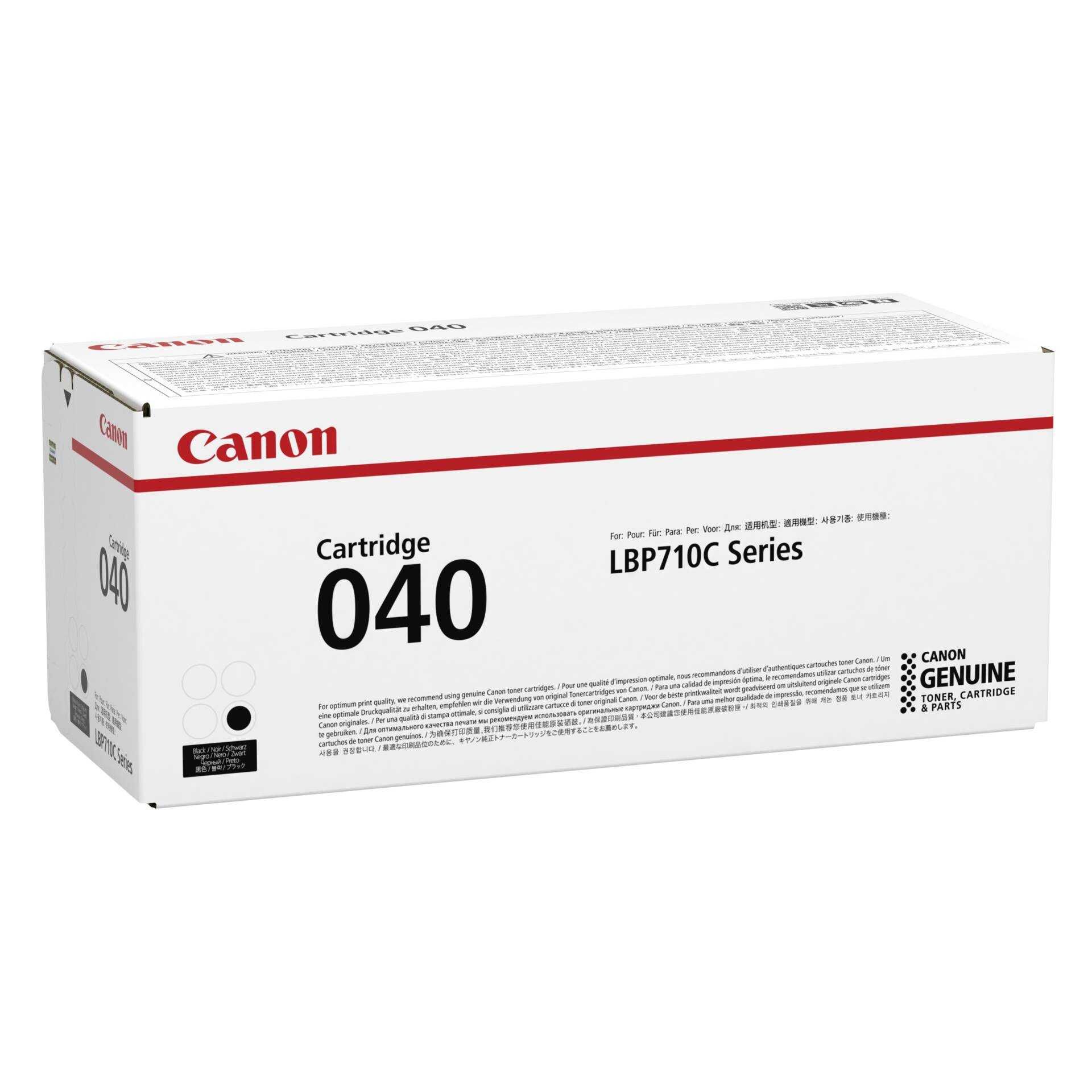 Canon 040 - Schwarz - original - Tonerpatrone - für imageCLASS LBP712Cdn