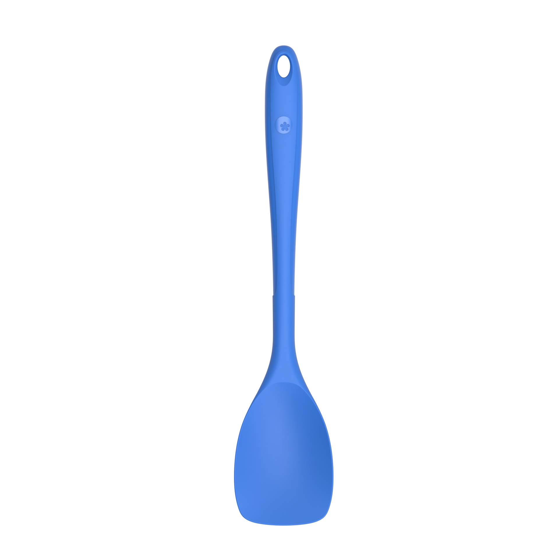 Kochblume Flexlöffel L blau