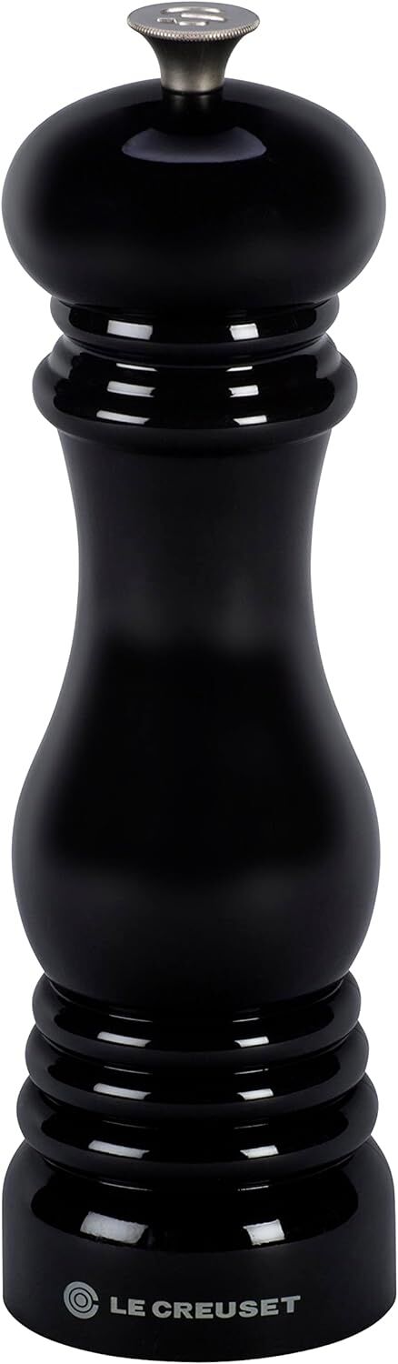 Le Creuset Klassische Salzmühle 21 cm schwarz