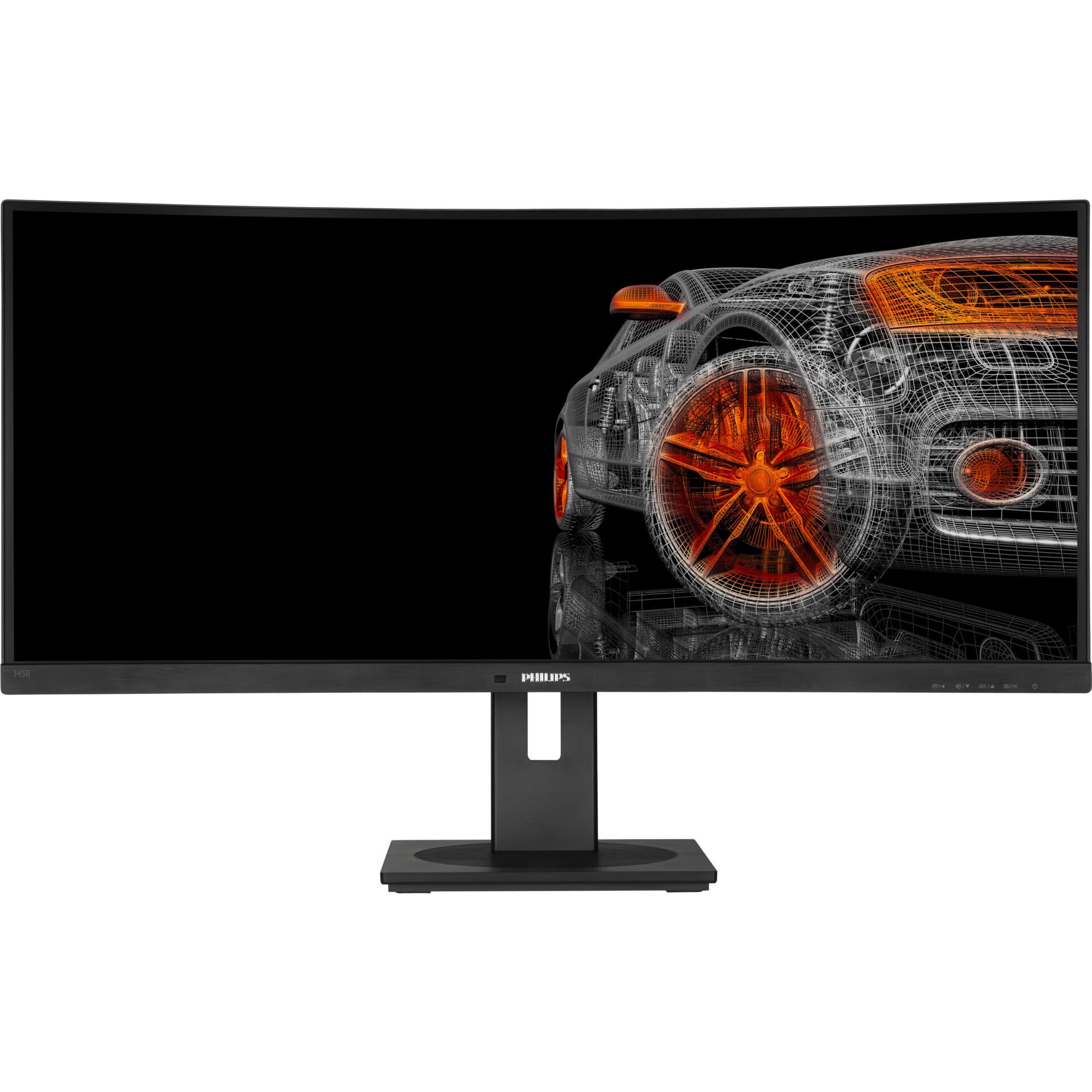 Philips B Line 345B1C - LED-Monitor - gebogen - 86.36 cm (34") - 3440 x 1440 WQHD @ 100 Hz - VA