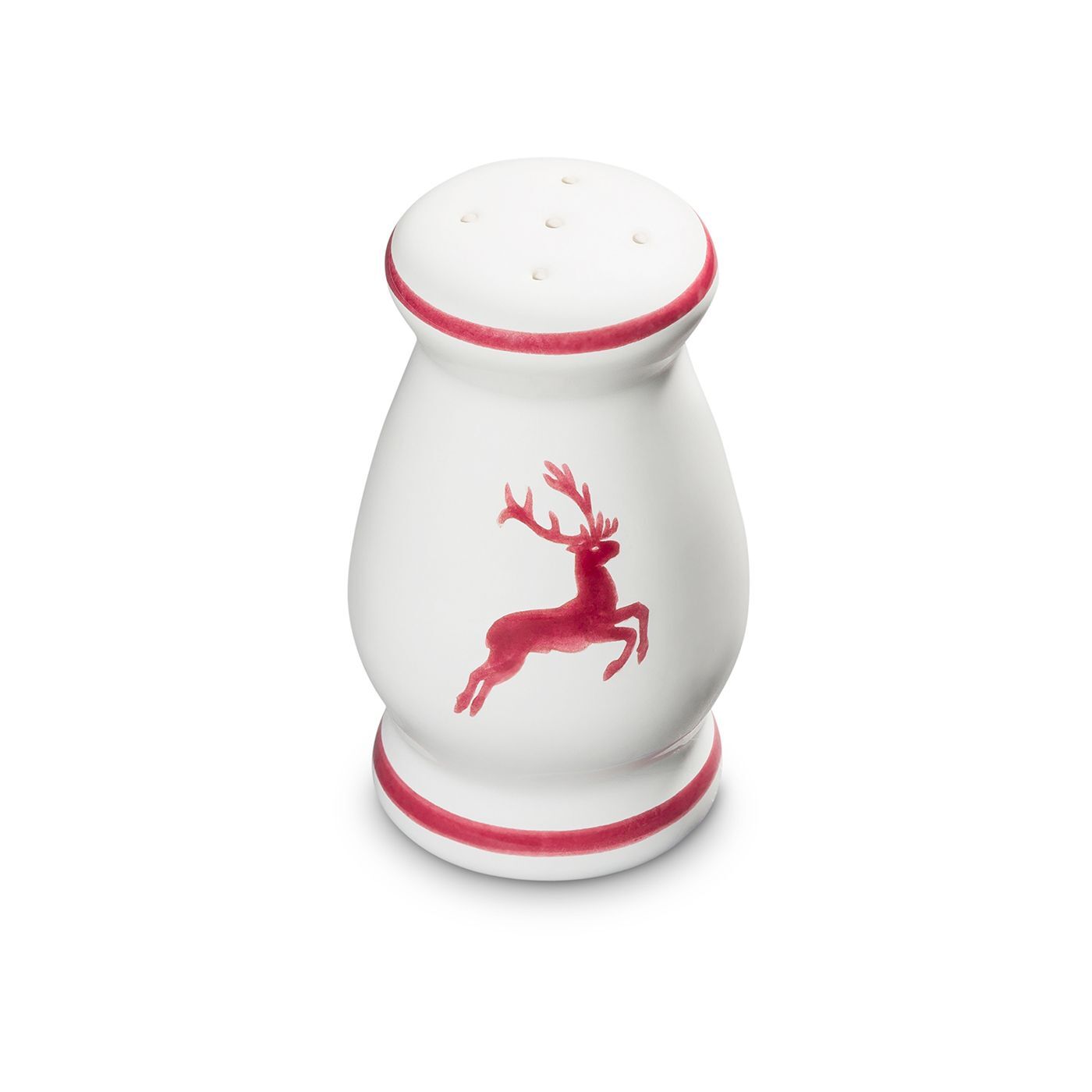 Gmundner Keramik Bordeauxr. Hirsch, Sauciere (0,2L)