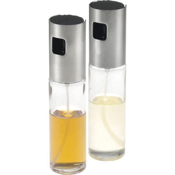 WESTMARK  Essig-Ölsprüher-Set Glas, mit Edelstahloberteil, Höhe: 175 mm