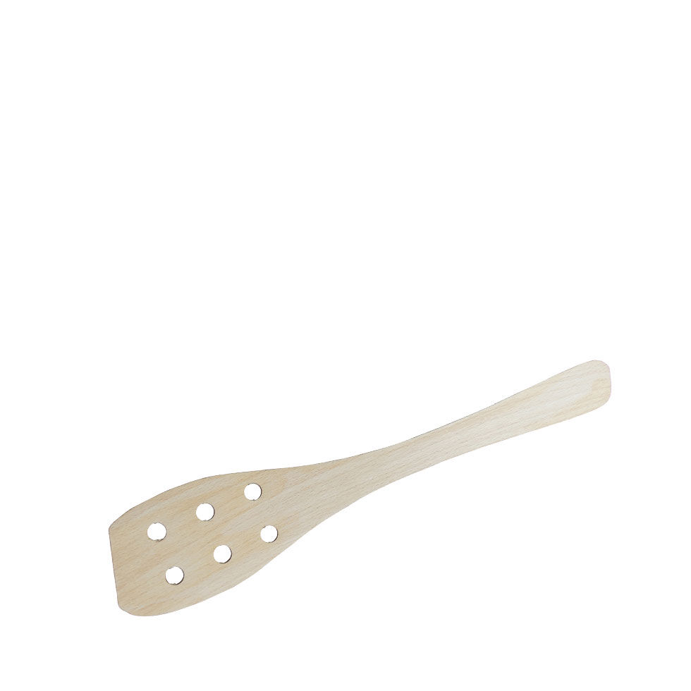 Riess KelomatScanwood Buche Pfannenwender aus Holz gelocht