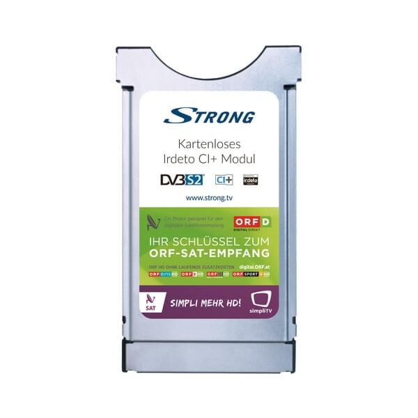 Strong SimpliTV SAT Modul Cardless CI+ Modul mit integrierter Micro-Sat-Karte