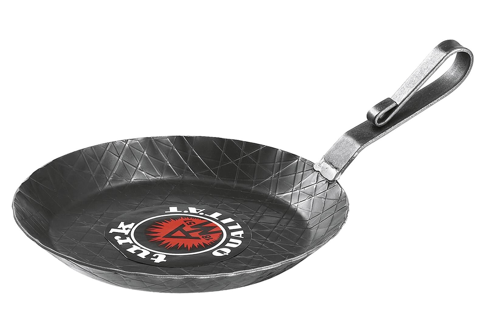 TURK Servierpfanne schmiedeeiserne, gebogener Hakenstiel Ø20cm