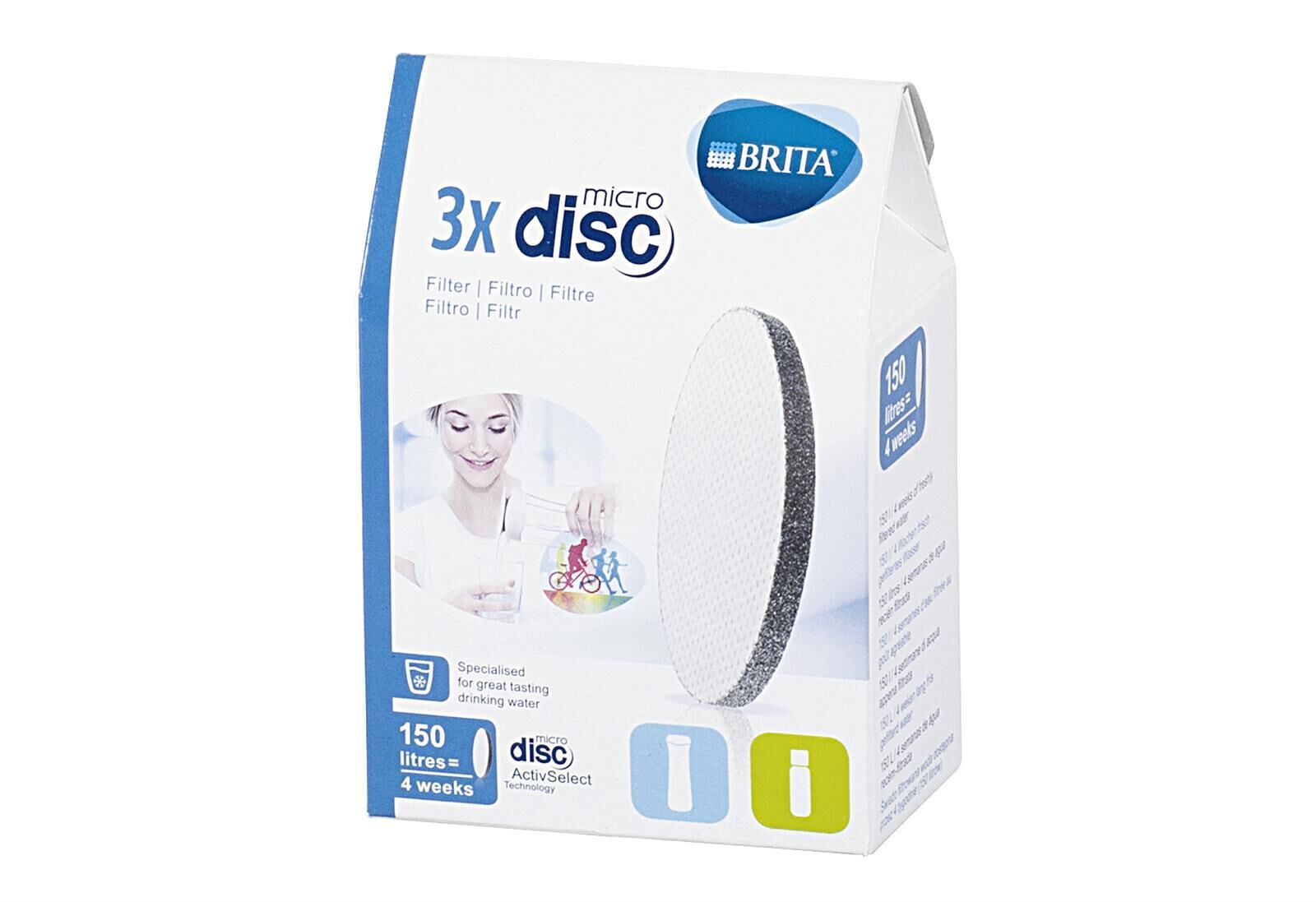 BRITA Wasserfilter Micro Disc 3er Pack