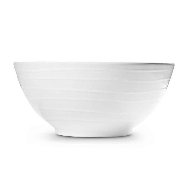 Gmundner Kerami weißgeflammt Schüssel 23 cm