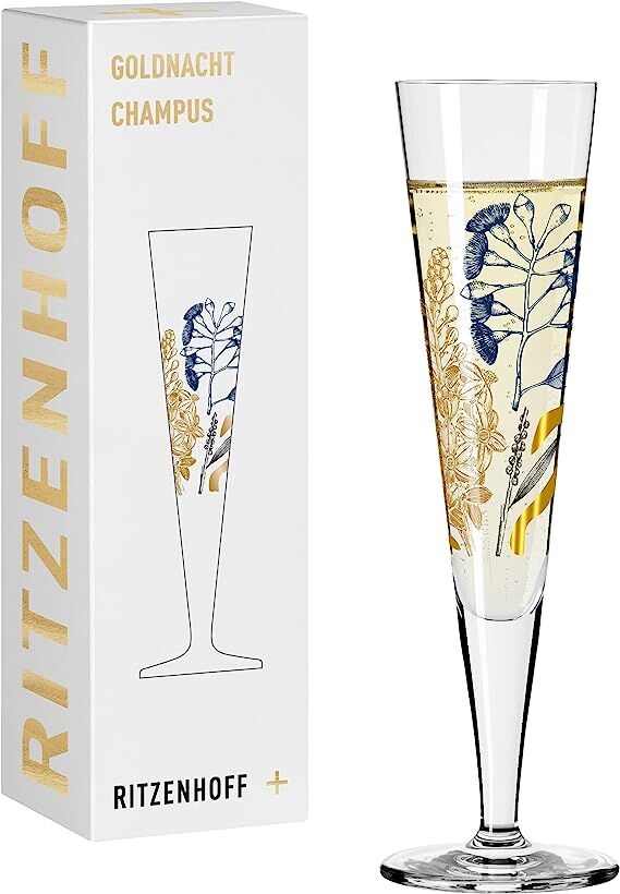 Ritzenhoff hampagnerglas 200 ml Serie Goldnacht Nr.34
