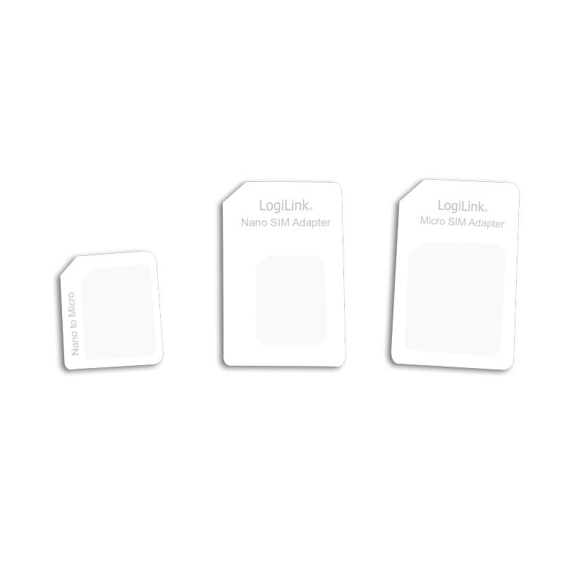 LogiLink Dual SIM Card Adapter - Adapterkit für SIM-Karte