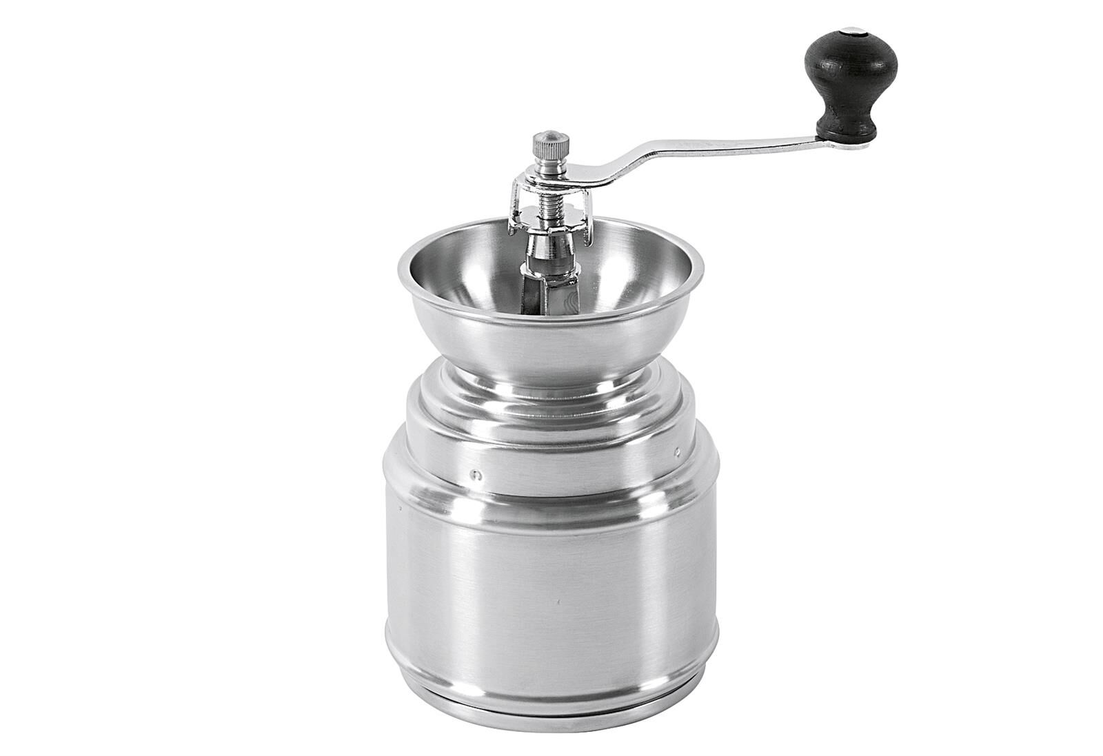 LEOPOLD Kaffeemühle Edelstahl 10x15x19cm
