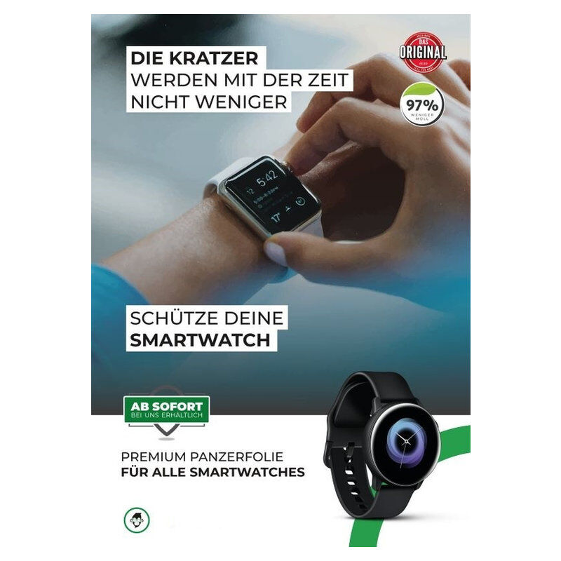 Green MNKY Crystal Clear Folie Watch (transparent)