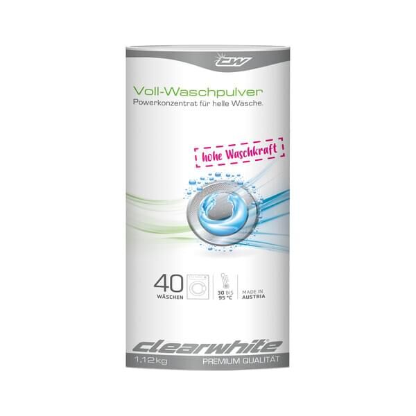 Clearwhite Voll Waschpulver Waschmittel frischen Duft