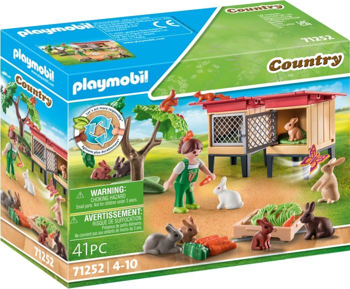 Playmobil PLAYMOBIL 71252 Kaninchenstall 71252