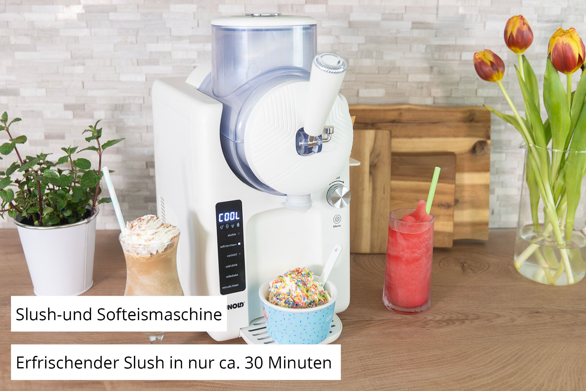 Unold 2in1 Slush und Softeismaschine