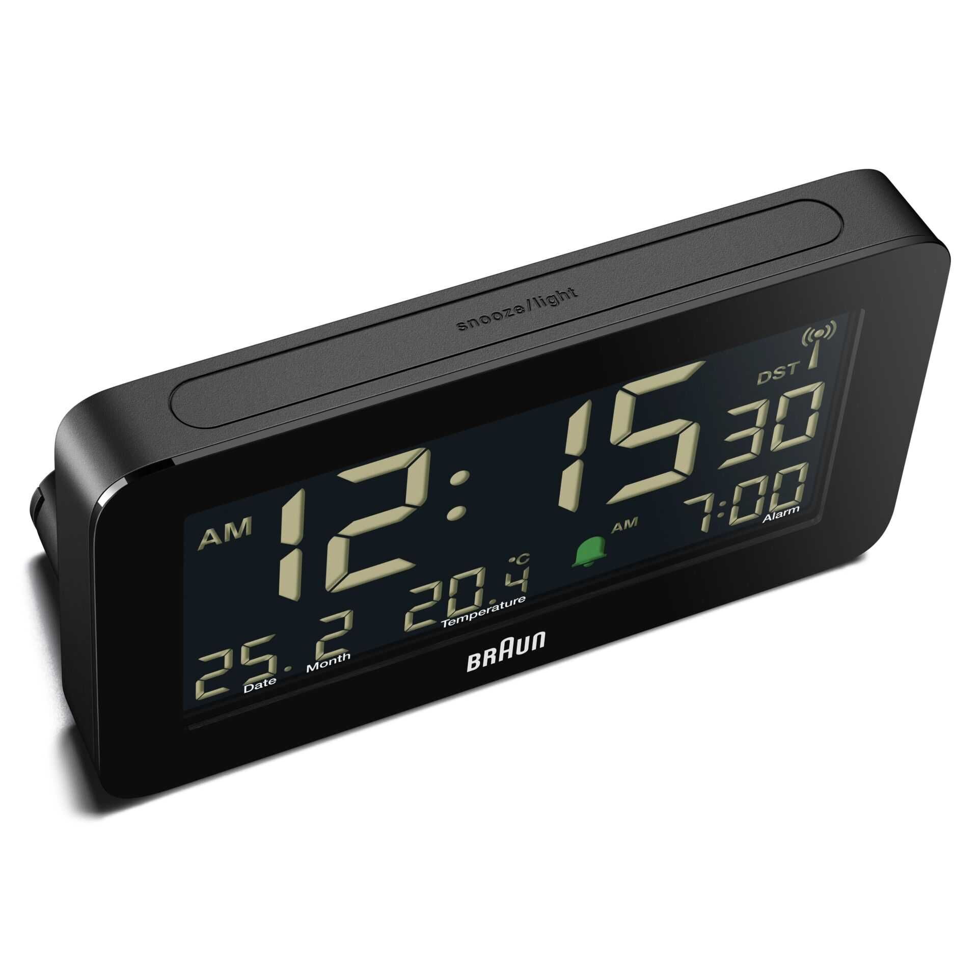 BRAUN BC10 DCF-B Funkwecker schwarz 2249528