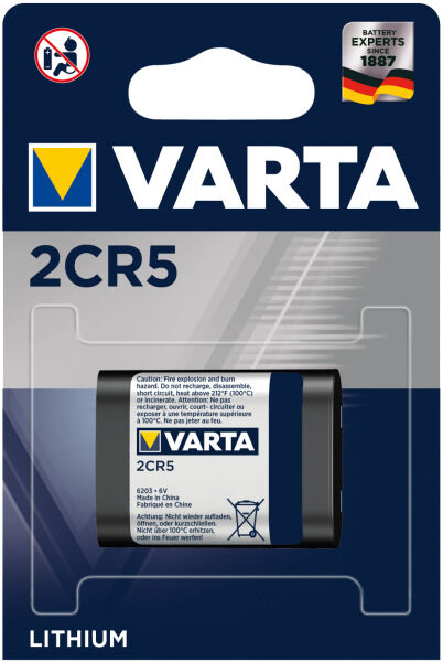 Varta 2CR5 Blister / Lithium 6 V Photo