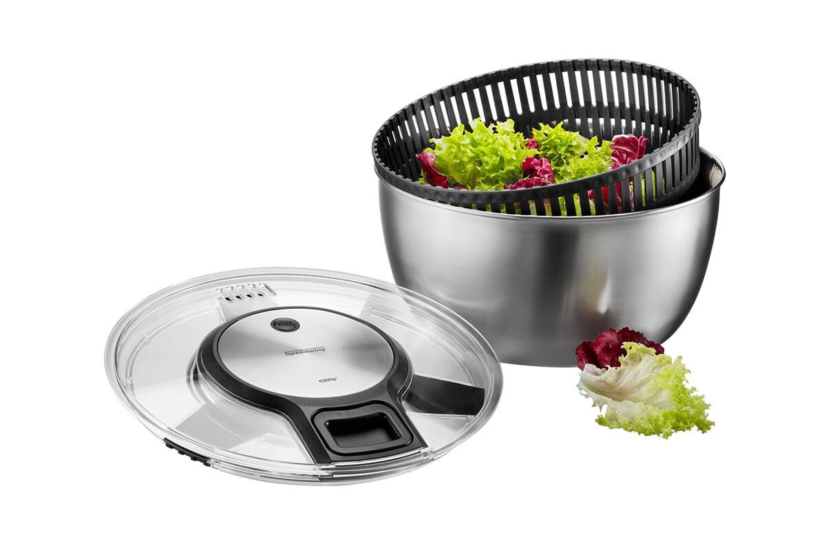 GEFU Salatschleuder SPEEDWING®, Edelstahl