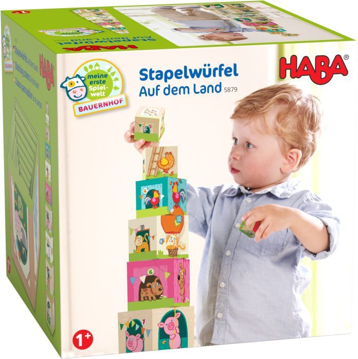 Haba HABA Stapelwürfel Auf dem Land 1005879001