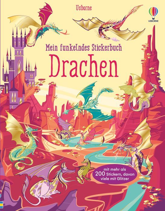 dtv Mein funkelndes Stickerbuch: Drachen 791430
