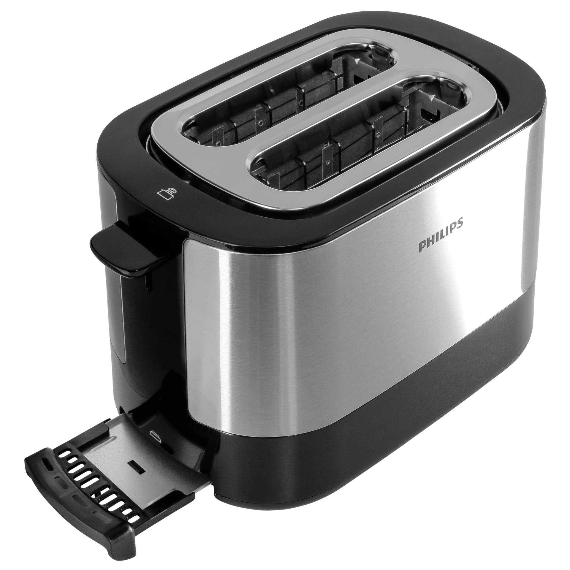 Philips Viva Collection HD2639 - Toaster - 2 Scheibe - 2 Steckplatz - weiß