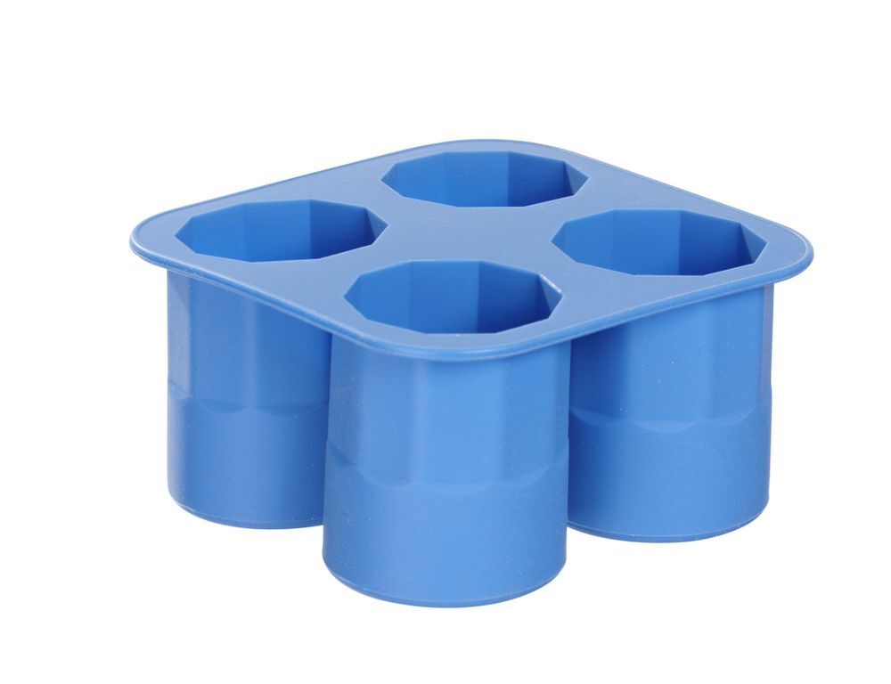 BarUp Eiswürfelform, Shotglas, Blau, 122x122x(H)60mm