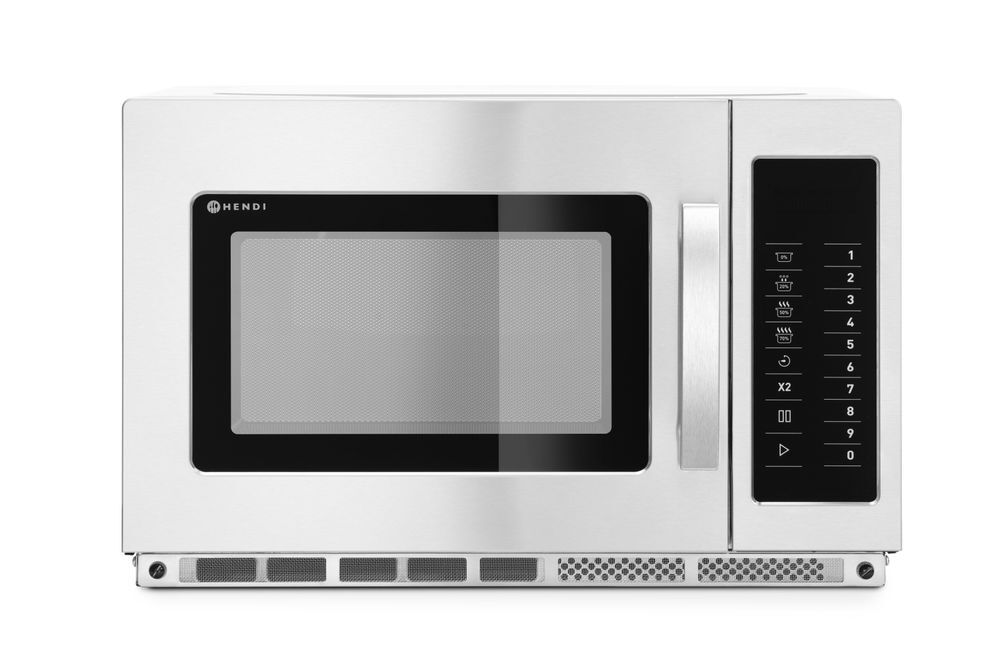HENDI Mikrowelle, programmierbar 1800W, 34L, 230V/3000W, 572x520x(H)363mm
