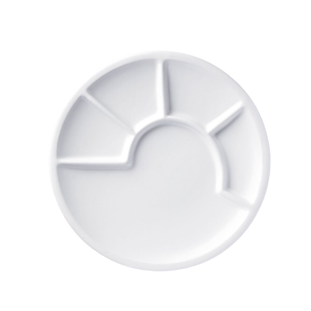 Spring Fondue-Teller weiss 23 cm