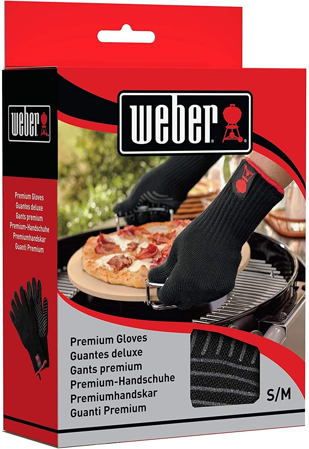 Weber Grillhandschuh-Set größe (S / M), schwarz