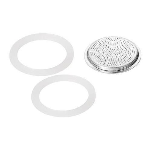 Riess Kelomat Ersatz Filter + 2 Dichtungen für "Miss Diamond" 4 Tassen