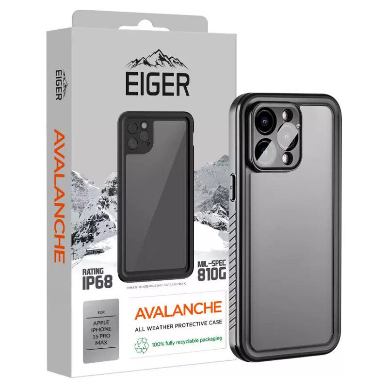 Eiger Avalanche Case iPh 15 Pro Max (schwarz)