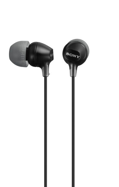 Sony MDR-EX15LP MDREX15LPB.AE EX Series - Ohrhörer - im Ohr - kabelgebunden - 3,5 mm Stecker