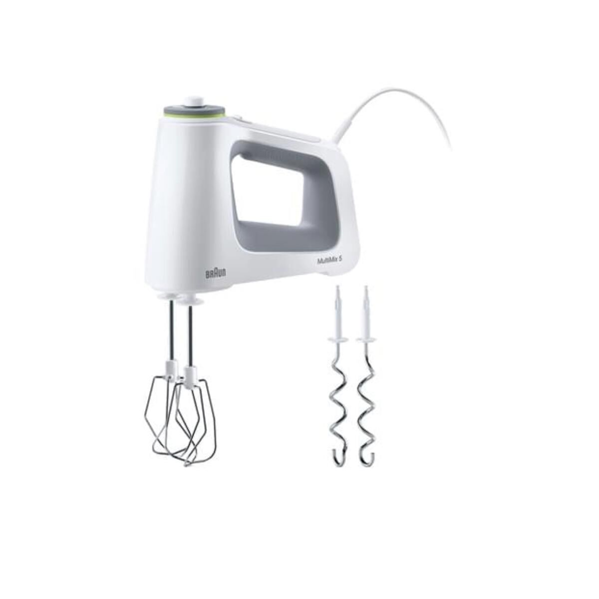 Braun Mixer Handmixer MultiMix 5 HM5000 SmartMix, weiß