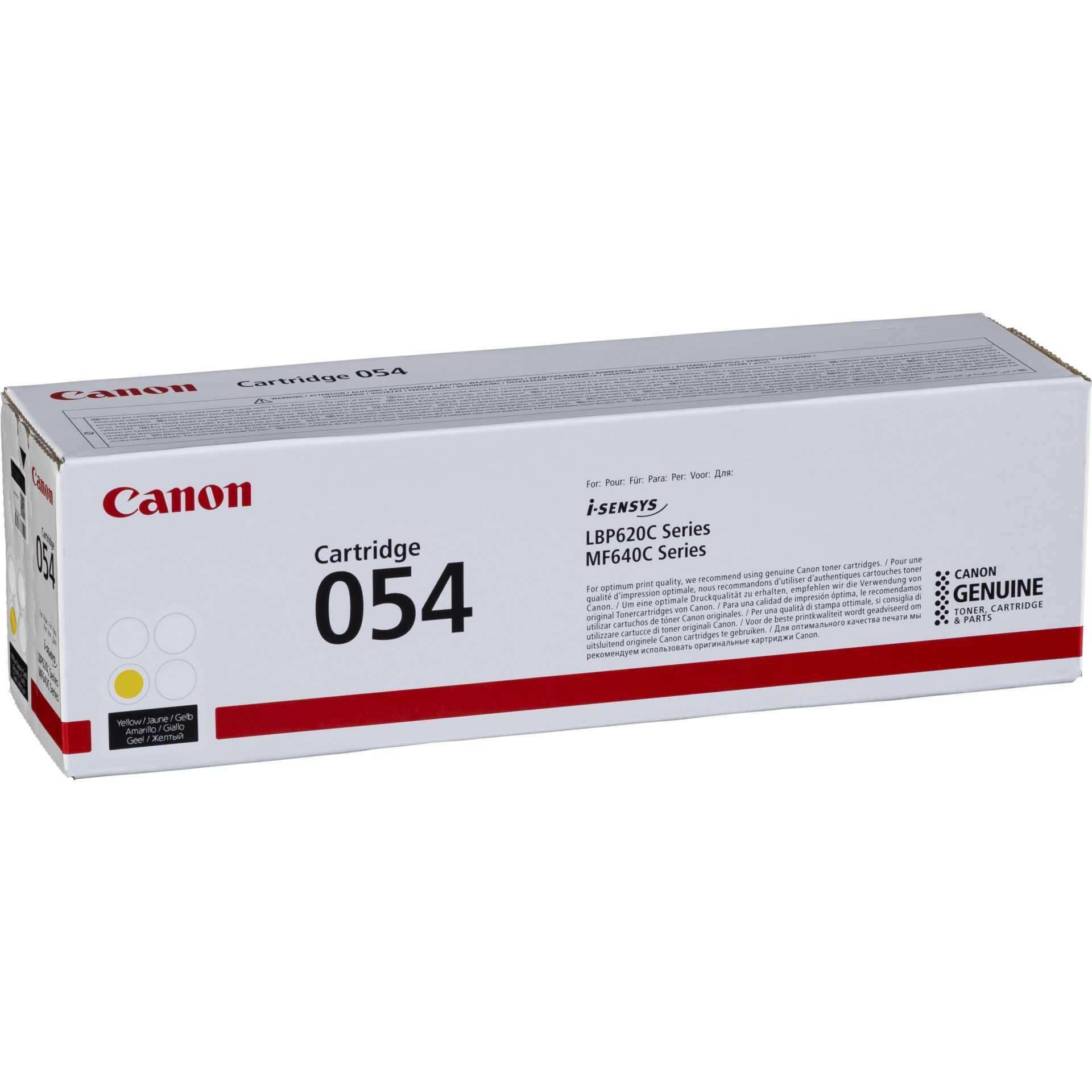 Canon 054 - Gelb - Original - Tonerpatrone - für ImageCLASS LBP622Cdw, MF641CW, MF642Cdw, MF644Cdw