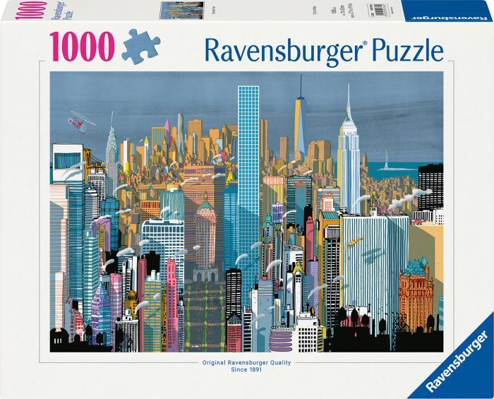 Ravensburger  12000784 Puzzle I am New York 1000 Teile 12000784