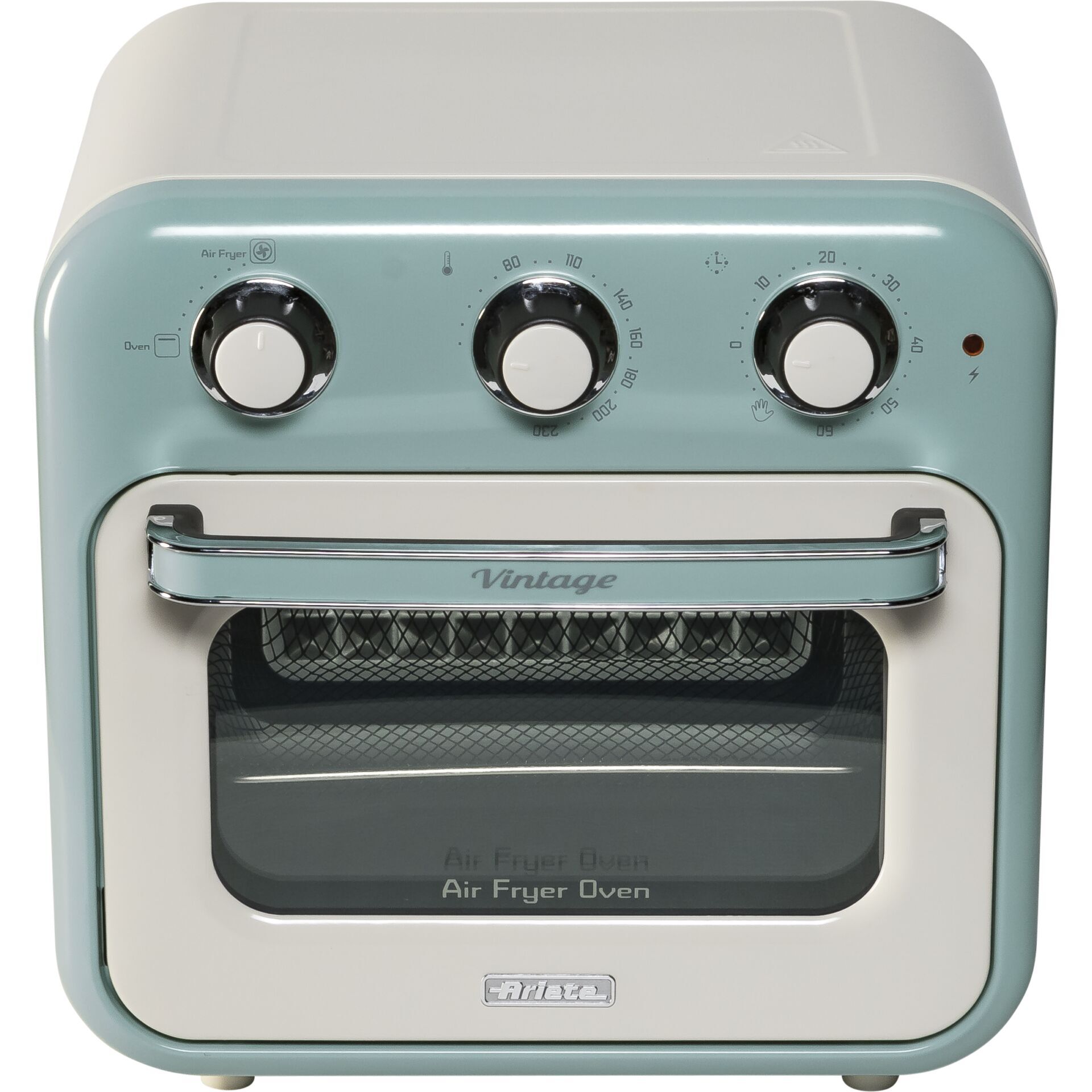 Ariete Vintage Air Fryer Mini- Ofen blau