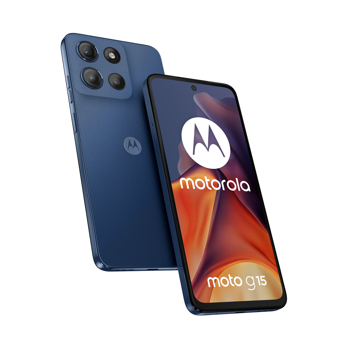Motorola Solutions Motorola moto g15, 17,1 cm (6.72"), 8 GB, 128 GB, 50 MP, Android 15, Navy