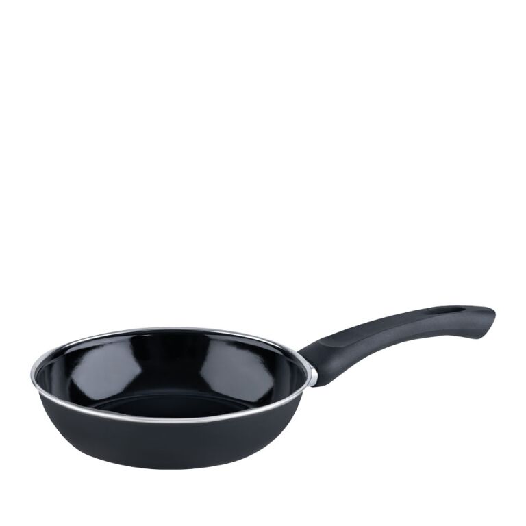 Riess Gourmet Pfanne Ø20cm Schwarz Emaille