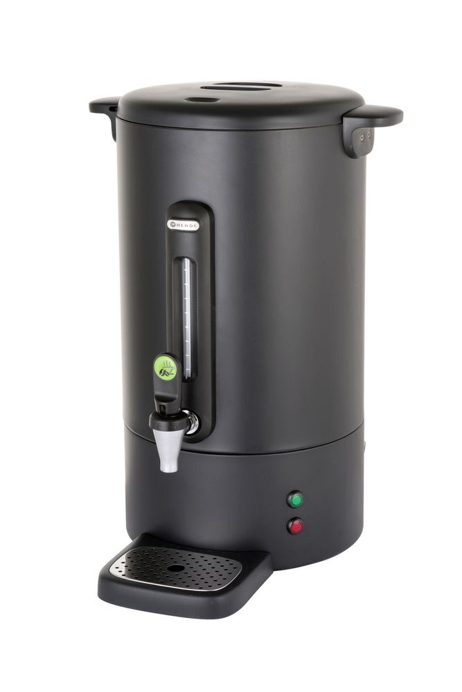 HENDI Perkolator – Design by Bronwasser, 14L, Schwarz, 220-240V/1750W, 357x380x(H)502mm