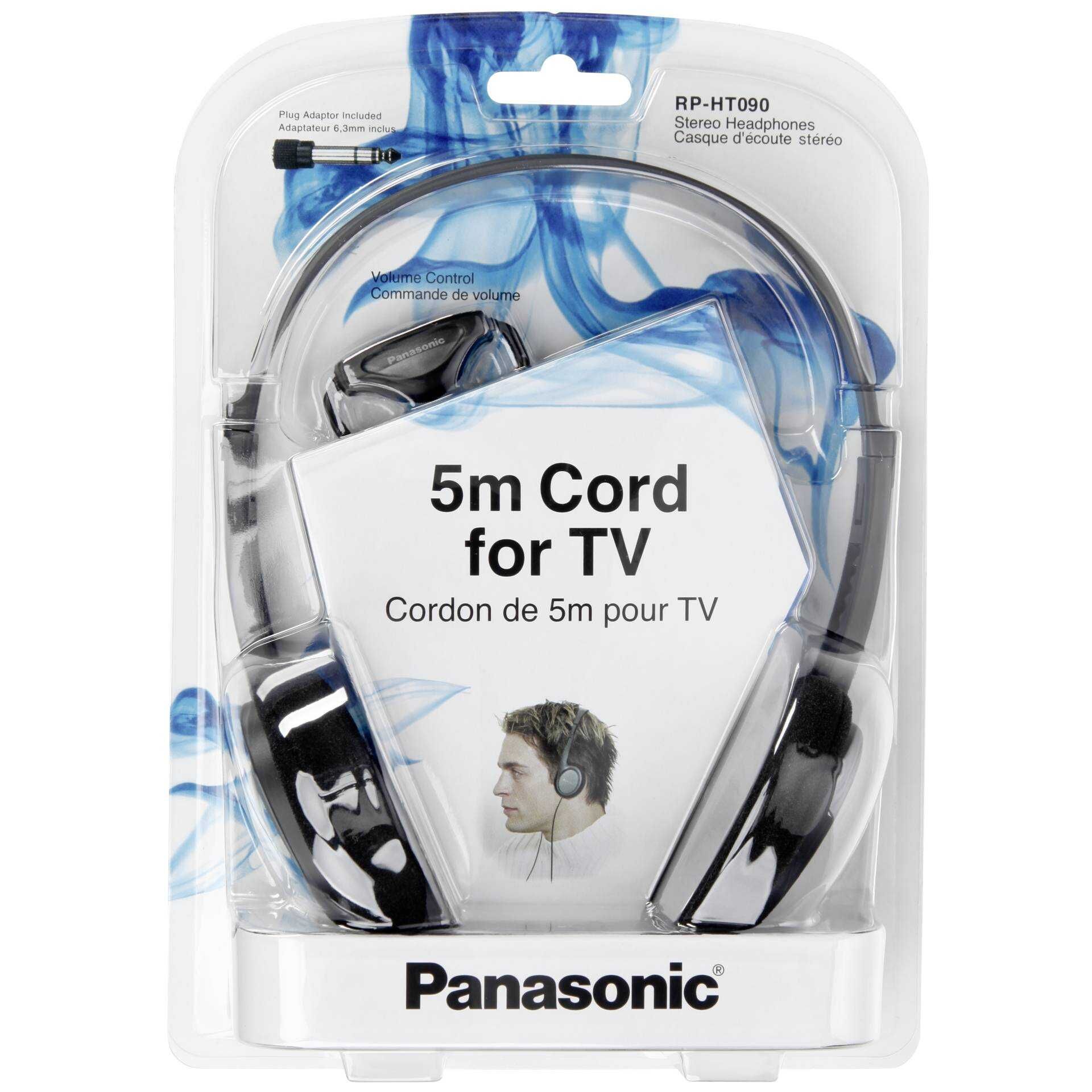 Panasonic RP-HT090E-H - Kopfhörer - On-Ear - kabelgebunden - 3,5 mm Stecker - Grau