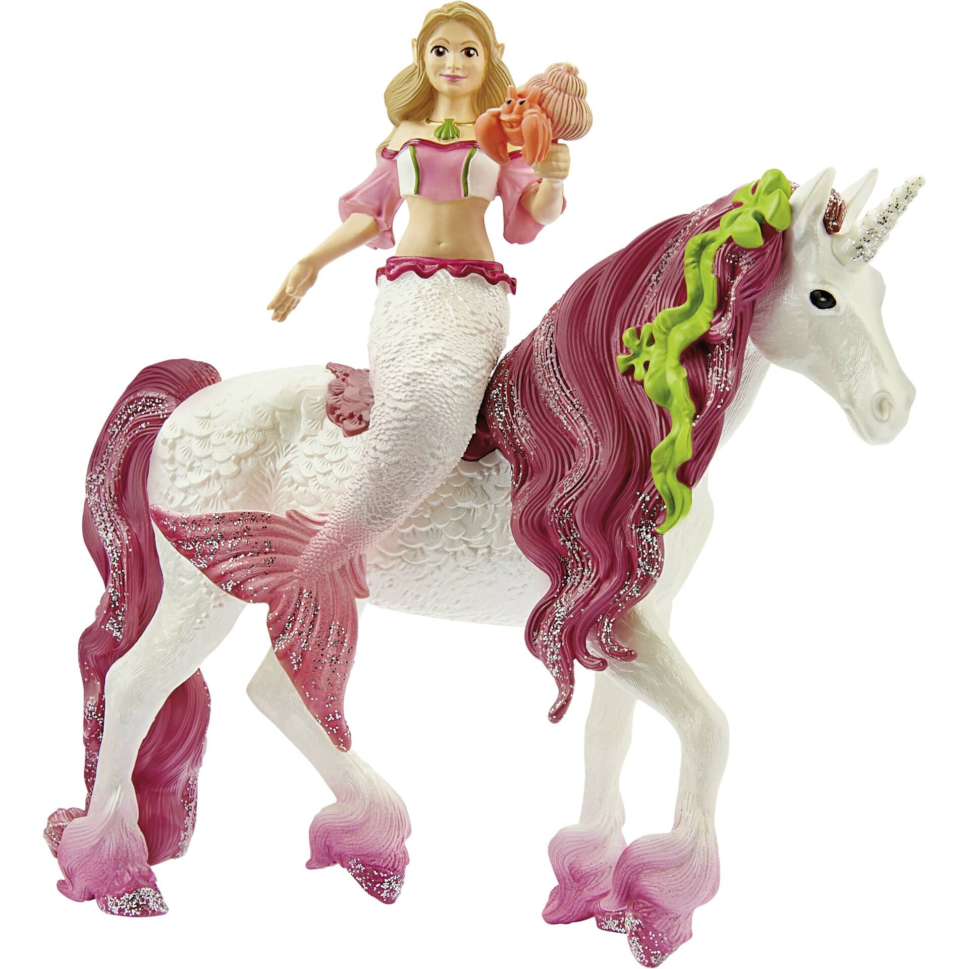 Schleich bayala            70593 Meerjungfrau-Feya auf Einhorn