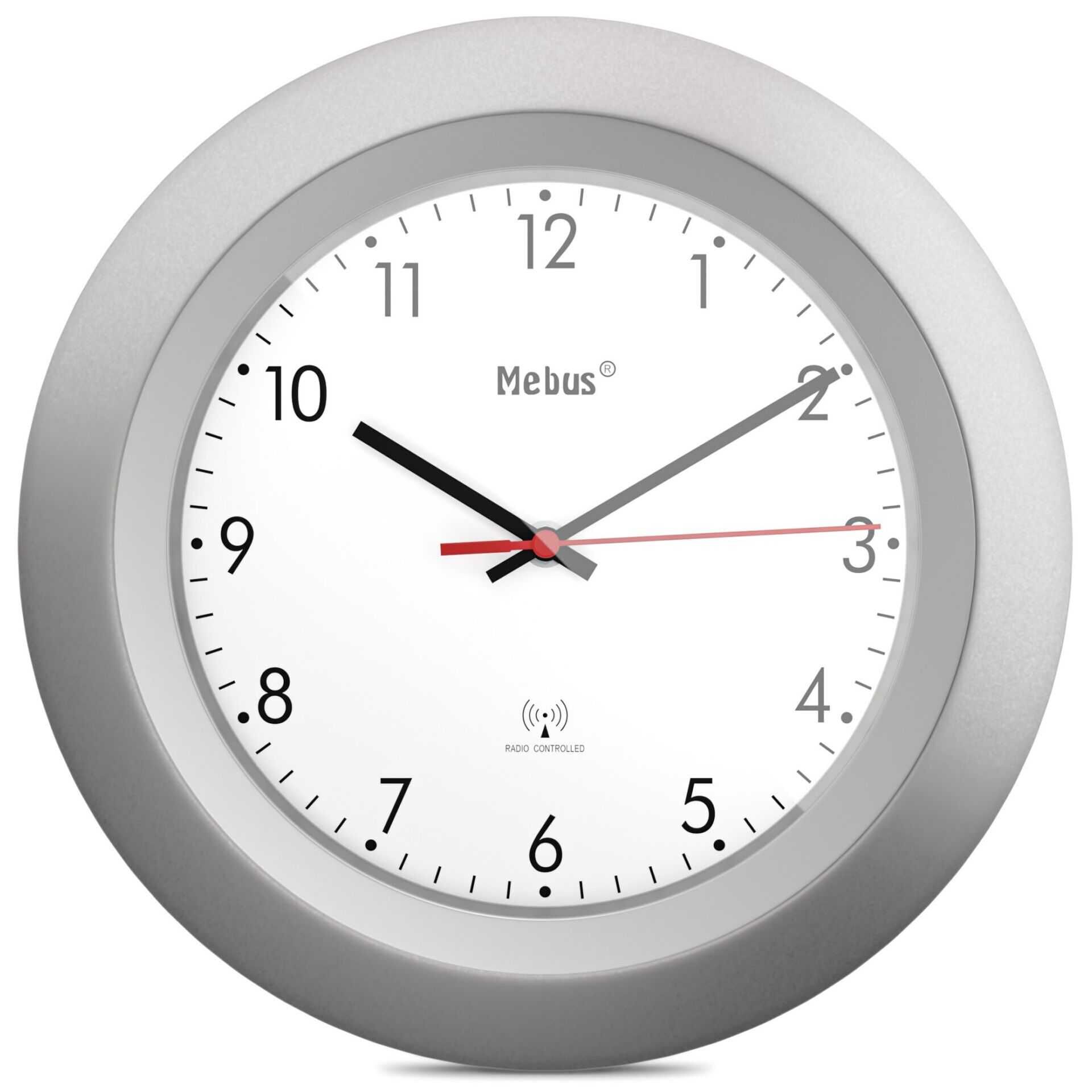 Mebus 19448 Funk-Wanduhr