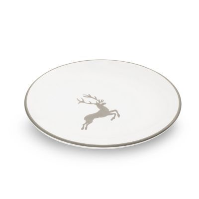 Gmundner Keramik Grauer Hirsch, Unterteller Cup (Ø 15cm)