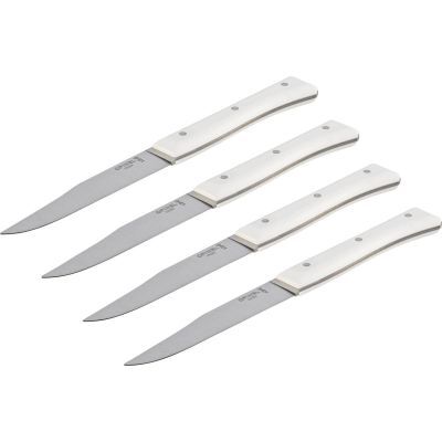Opinel Tischmesserset Facette 4-teilig Weiß